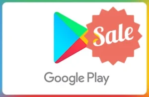 Google Play SALE gift card