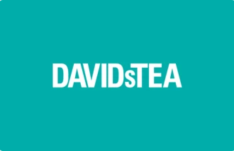 DAVIDsTEA gift card