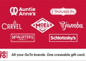 GoTo Foods gift card