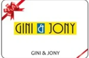 Gini & Jony gift card