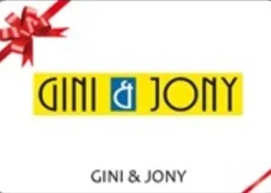 Gini & Jony gift card