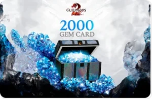 Guild Wars 2 Gems 2000 gift card