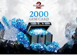 Guild Wars 2 Gems 2000 gift card