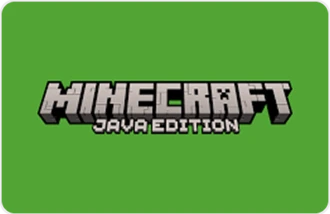 Minecraft Java Edition PC gift card