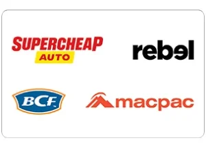 Super Card New Zealand / Australia gift card