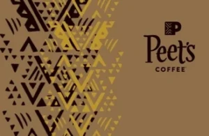 Peet's Coffee gift card