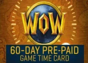 World of Warcraft 60 days gift card