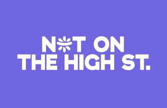 Not on The High Street gift card