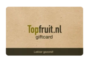 Topfruit gift card