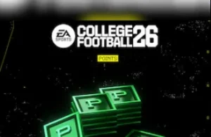 College Football 26 Points gift card
