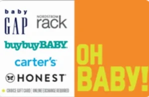 Oh Baby Choice gift card