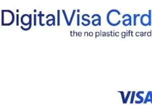 Visa Digital gift card