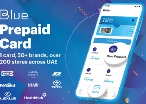 Blue Gift Prepaid gift card