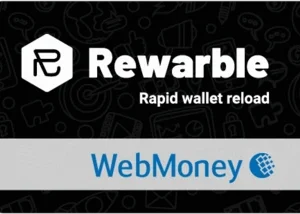 Rewarble WebMoney gift card