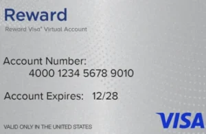 Visa® Reward Virtual Account 12 Month Expiration US gift card