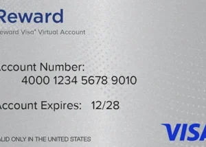 Visa® Reward Virtual Account 12 Month Expiration US gift card