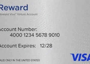 Visa® Reward Virtual Account, 6 Month Expiration US gift card