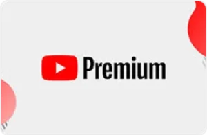 YouTube Premium gift card