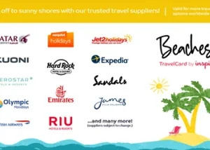 Beaches Travelcard by Inspire gift card