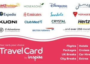 Travelcard by Inspire gift card