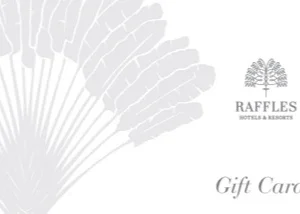 Raffles Hotels gift card