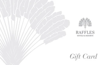 Raffles Hotels gift card