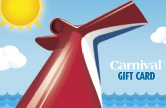Carnival Cruise Lines gift card