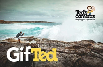 Ted's Cameras gift card