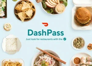 DoorDash DashPass gift card