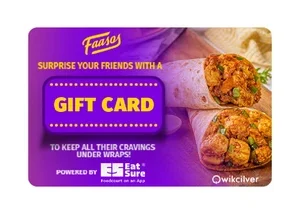 Faasos gift card