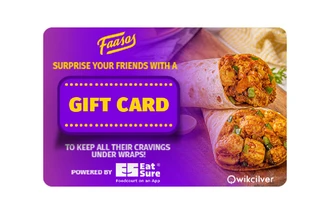 Faasos gift card