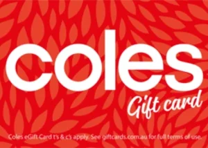 Coles gift card